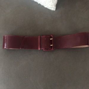Gorgeous Burgundy leather belt. NWOT